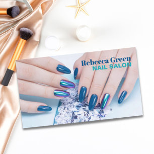 Glam Stylist Manicurist Nail Artist Nail Salon Business Card