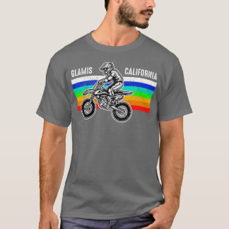 Glamis California Dirt Bike Clothing  Vintage Dirt T-Shirt