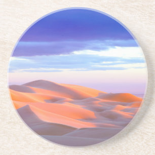 Glamis Sand Dunes at sunset Coaster