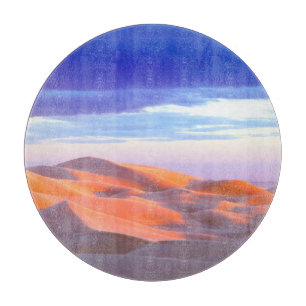 Glamis Sand Dunes at sunset Cutting Board