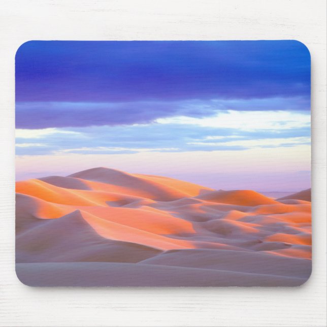 Glamis Sand Dunes at sunset Mouse Pad (Front)
