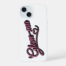 Glamma black/pink on white