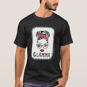 Glamma Face Wink Eyes Family Matching Grandma T-Shirt