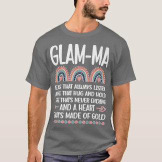 Glamma Grandmother Cute Glamma Grandma T-Shirt