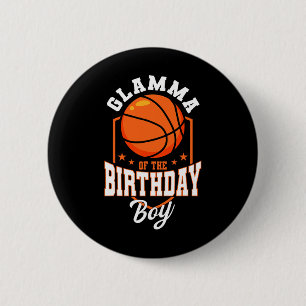 Glamma Of The Birthday Boy Sketll Theme Bday Party 6 Cm Round Badge