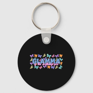 Glamma of The Birthday Girl Butterfly Family Key Ring