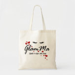GlamMa Spoils Tote Bag<br><div class="desc">I love my family and they all have a great sense of humour. When my daughter got pregnant she told everyone I was going to be a GlamMa! I laughed when I found out the meaning of GlamMa So as a graphic designer I couldn't help myself, I couldn't wait to...</div>