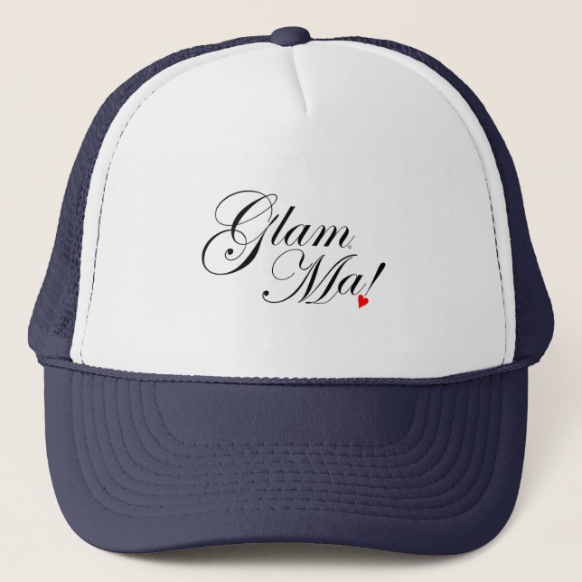 GlamMa Trucker Hat (Front)