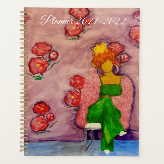 Glammer girl, original art design planner (Front)
