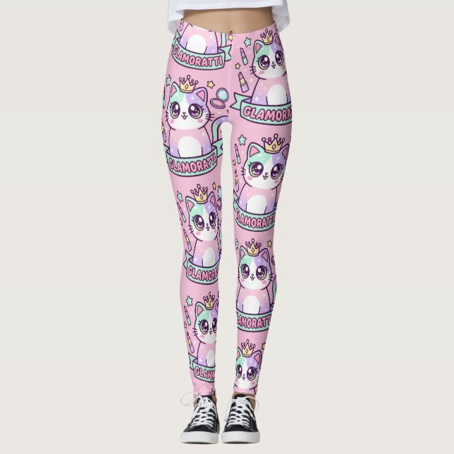 Glamoratti Cat Leggings (Front)