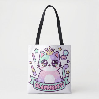 Glamoratti Cat Tote Bag