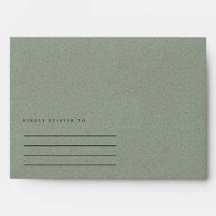 GLAMOROUS DARK COPPER SILVER DOTS MOSAIC MONOGRAM ENVELOPES