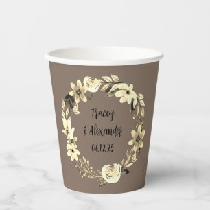 Glamorous Gold Rush for Extravagant Celebrations Paper Cups