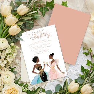Glamorous Vintage Moms & Bubbly Brunch TMF26 Invitation