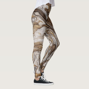 glamour 001 liquid brown colours leggings