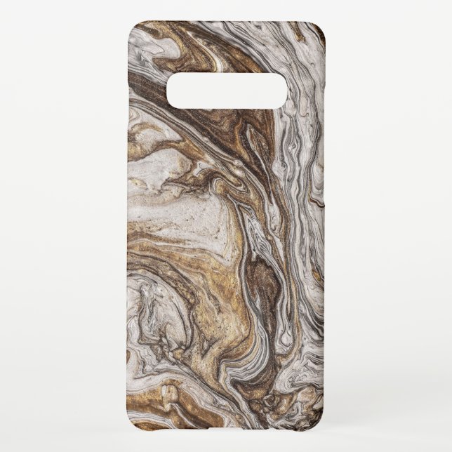 glamour 001 liquid brown colours samsung galaxy case (Back)