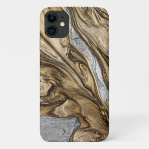 glamour 002 liquid brown colours Case-Mate iPhone case
