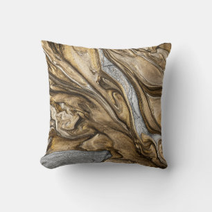 glamour 002 liquid brown colours cushion