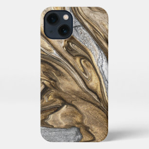 glamour 002 liquid brown colours iPhone 13 case