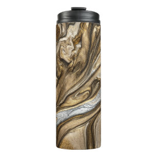 glamour 002 liquid brown colours thermal tumbler