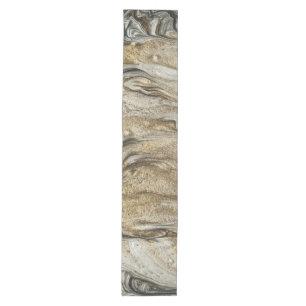 glamour 003 liquid brown colours medium table runner