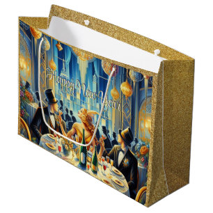 Glamour and Glitz  Vintage New Year's Eve Gift Bag