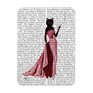 Glamour Cat in Pink 2 Magnet