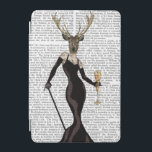 Glamour Deer in Black iPad Mini Cover<br><div class="desc">Animals & Nature</div>