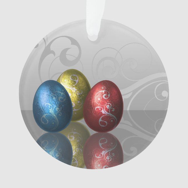 Glamour Easter Eggs - Ornament (Front)