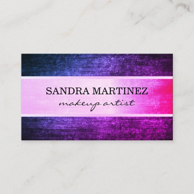 Glamour Elegant Texture Business Card (Front)