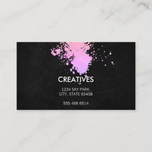 Glamour Expressive Business Card