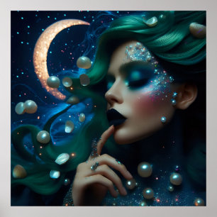 Glamour fashion luxury fantasy fairytale photo poster