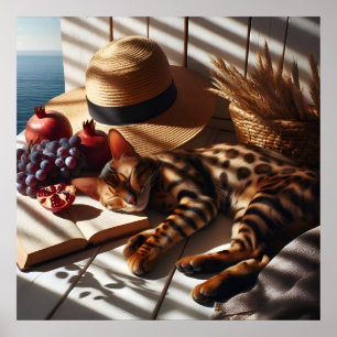 Glamour fashion luxury lifestyle photo poster