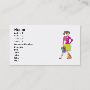 Glamour Girl Business Card