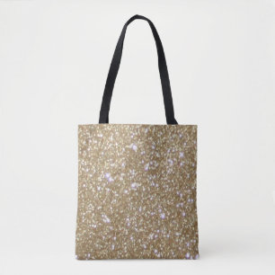 Glamour golden Glitz Bokeh lights gold glitter Tote Bag