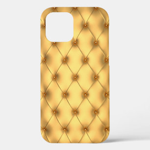 Glamour golden interior decorating background iPhone 12 case