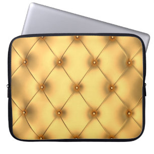 Glamour golden  interior decorating background laptop sleeve