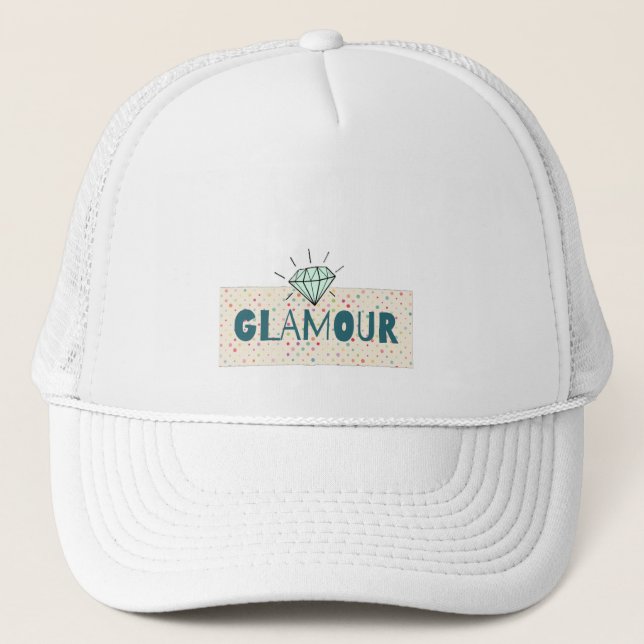 Glamour Trucker Hat (Front)