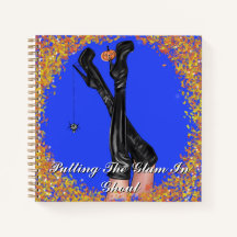 Glamour Witch High Heels Halloween Spiral