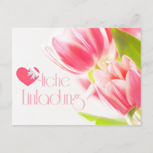 Glamouröse Einladung für Deiner Feier Postcard
