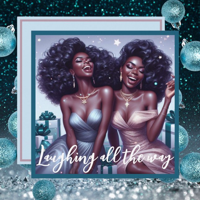 Glamourous African American BFFs Diva Christmas  (Creator Uploaded)