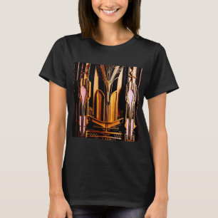 Glamourous Art Deco - Vintage Elegance Design T-Shirt