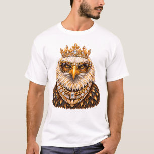 Glamourous Bald Eagle Shirt, Patriotic Americana G T-Shirt
