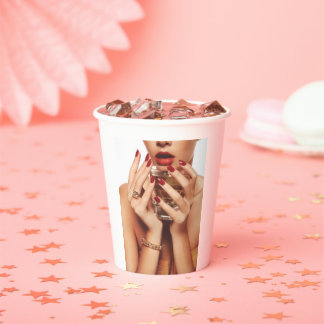 Glamourous Event: High-Fashion Aesthetic Paper Cup