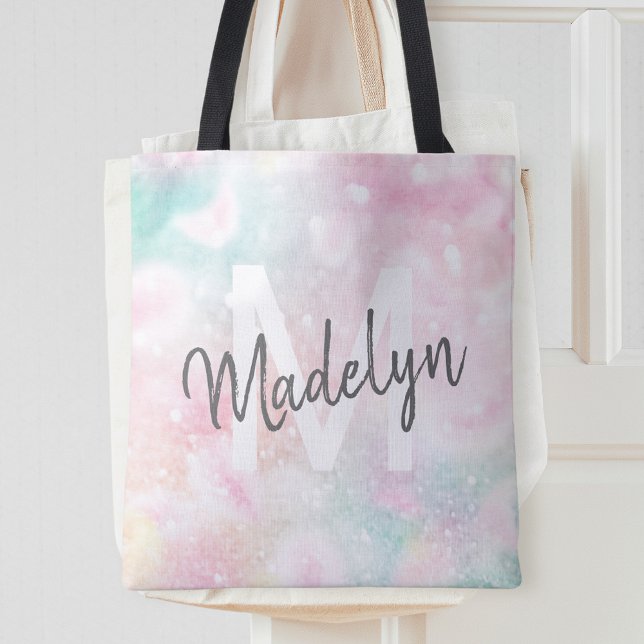 Glamourous Glitter Pink Pretty Pattern Tote Bag (Creator Uploaded)