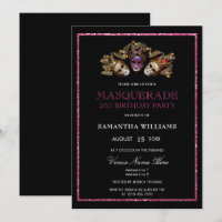 Glamourous Glitters  Masquerade 21st Birthday