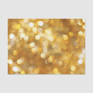 Glamourous Gold Sparkles Festive Tissue Paper