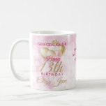 Glamourous Granddaughter 13th Birthday Balloon Coffee Mug<br><div class="desc">A gorgeous glamourous 13th birthday mug for your granddaughter. This fabulous design features blush pink and gold glitter balloons on a rose pink sparkly background. Personalise with a name to wish someone a very happy thirteenth birthday.</div>