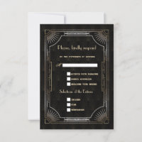 Glamourous Great Gatsby Gold Art Deco Wedding