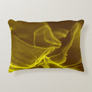 Glamourous ink fluid: marble foil. decorative cushion